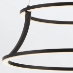 Żyrandol Cadoux – Matowa czerń QN-CADOUX-P-BK Elstead Lighting