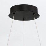 Żyrandol Cadoux – Matowa czerń QN-CADOUX-P-BK Elstead Lighting