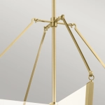 Duża lampa wisząca LED Calters QN-CALTERS-P-L-CG Elstead Lighting