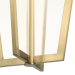 Średnia lampa wisząca LED Calters QN-CALTERS-P-M-CG Elstead Lighting