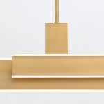 Lampa wyspowa Cameno – Matowe złoto QN-CAMENO-LP-BG Elstead Lighting