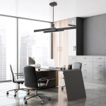 Lampa wyspowa Cameno – Matowa czerń QN-CAMENO-LP-BK Elstead Lighting