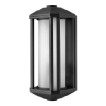 kinkiecik.pl Średnia latarnia naścienna Castelle – 1 źródło światła – Czarna QN-CASTELLE-M-BLK Elstead Lighting