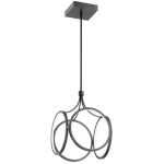 kinkiecik.pl Lampa wisząca LED Ciri – Matowa czerń QN-CIRI-P-MBK Elstead Lighting