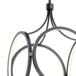 Lampa wisząca LED Ciri – Matowa czerń QN-CIRI-P-MBK Elstead Lighting
