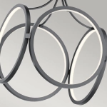 Lampa wisząca LED Ciri – Matowa czerń QN-CIRI-P-MBK Elstead Lighting