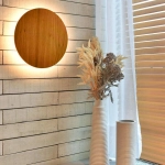 Kinkiet LED Clean QN-CLEAN-LED-WB-25-TEAK Elstead Lighting
