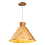 Lampa wisząca Conical QN-CONICAL-P-M-TEAK Elstead Lighting