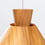 Lampa wisząca Conical QN-CONICAL-P-M-TEAK Elstead Lighting