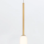 Lampa wisząca Cumberland – 1 źródło światła – Złoty QN-CUMBERLAND-1P-BG Elstead Lighting