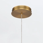 Lampa wisząca Cumberland – 1 źródło światła – Złoty QN-CUMBERLAND-1P-BG Elstead Lighting
