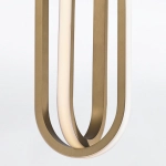 Lampa wisząca Demark – Matowe złoto QN-DEMARK-1P-BG Elstead Lighting