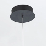 Lampa wisząca Demark – Matowa czerń QN-DEMARK-1P-BK Elstead Lighting