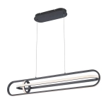 Lampa wyspowa Demark – Matowa czerń QN-DEMARK-LP-BK Elstead Lighting