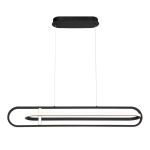 Lampa wyspowa Demark – Matowa czerń QN-DEMARK-LP-BK Elstead Lighting