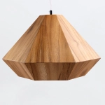 Lampa wisząca Diamond QN-DIAMOND-P-S-TEAK Elstead Lighting