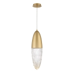 Lampa wisząca Ecrou – Matowe złoto QN-ECROU-1P-BG Elstead Lighting