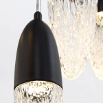 Lampa wisząca Ecrou – Matowa czerń QN-ECROU-1P-BK Elstead Lighting