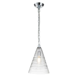 kinkiecik.pl Lampa wisząca Elmore – 1 źródło światła – Polerowany chrom QN-ELMORE-P-PC Elstead Lighting