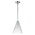 Lampa wisząca Elmore – 1 źródło światła – Polerowany chrom QN-ELMORE-P-PC Elstead Lighting