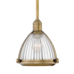 Lampa wisząca Elroy – 1 źródło światła – Stary mosiądz QN-ELROY-HB Elstead Lighting