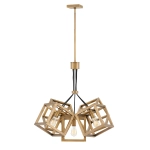 kinkiecik.pl Lampa wisząca Ensemble – 5 źródeł światła – Szczotkowany brąz QN-ENSEMBLE5P-BB Elstead Lighting