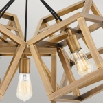 Lampa wisząca Ensemble – 5 źródeł światła – Szczotkowany brąz QN-ENSEMBLE5P-BB Elstead Lighting