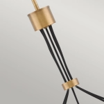 Lampa wisząca Ensemble – 5 źródeł światła – Szczotkowany brąz QN-ENSEMBLE5P-BB Elstead Lighting