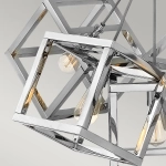 Lampa wisząca Ensemble – 5 źródeł światła – Polerowany nikiel QN-ENSEMBLE5P-PN Elstead Lighting
