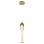 Lampa wisząca Espada – Złoty QN-ESPADA-1P-BG Elstead Lighting