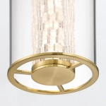 Lampa wisząca Espada – Złoty QN-ESPADA-1P-BG Elstead Lighting