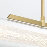 Lampa wyspowa Espada – Złoty QN-ESPADA-LP-BG Elstead Lighting