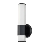 kinkiecik.pl Kinkiet LED Facet – Matowa czerń QN-FACET-LED1-BK-BATH Elstead Lighting