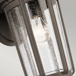 Duży kinkiet Fairfield – 1 źródło światła – Stary brąz QN-FAIRFIELD-L-OZ Elstead Lighting