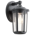 kinkiecik.pl Średni kinkiet Fairfield – 1 źródło światła – Czarny QN-FAIRFIELD-M-BK Elstead Lighting
