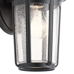 Średni kinkiet Fairfield – 1 źródło światła – Czarny QN-FAIRFIELD-M-BK Elstead Lighting