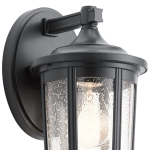 Średni kinkiet Fairfield – 1 źródło światła – Czarny QN-FAIRFIELD-M-BK Elstead Lighting