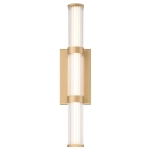Średni kinkiet LED Fayton – Matowe złoto QN-FAYTON-M-BG Elstead Lighting