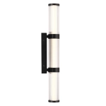 Średni kinkiet LED Fayton – Matowa czerń QN-FAYTON-M-BK Elstead Lighting