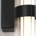 Średni kinkiet LED Fayton – Matowa czerń QN-FAYTON-M-BK Elstead Lighting