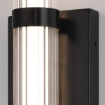 Średni kinkiet LED Fayton – Matowa czerń QN-FAYTON-M-BK Elstead Lighting