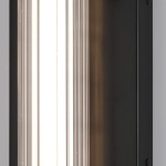 Średni kinkiet LED Fayton – Matowa czerń QN-FAYTON-M-BK Elstead Lighting