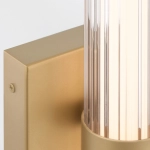 Mały kinkiet LED Fayton – Matowe złoto QN-FAYTON-S-BG Elstead Lighting