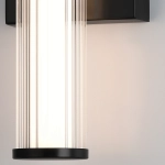 Mały kinkiet LED Fayton – Matowa czerń QN-FAYTON-S-BK Elstead Lighting