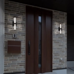 Mały kinkiet LED Fayton – Matowa czerń QN-FAYTON-S-BK Elstead Lighting
