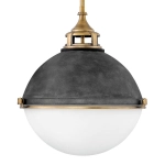 Lampa wisząca Fletcher – 3 źródła światła QN-FLETCHER-P-L-AZ Elstead Lighting
