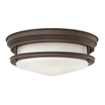 kinkiecik.pl Plafon Hadrian – 2 źródła światła – Opalowe szkło – Olejowany brąz QN-HADRIAN-FS-OZ-OPAL Elstead Lighting