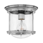 kinkiecik.pl Plafon Hadrian – 1 źródło światła – Przezroczyste szkło – Chrom QN-HADRIAN-MINI-F-CM-CLEAR Elstead Lighting