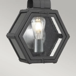 Mały kinkiet Heath – 1 źródło światła – Cętkowana czerń QN-HEATH-S-MB Elstead Lighting