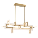 Średnia lampa wyspowa Inizio – Matowe złoto QN-INIZIO-LP-M-BG Elstead Lighting